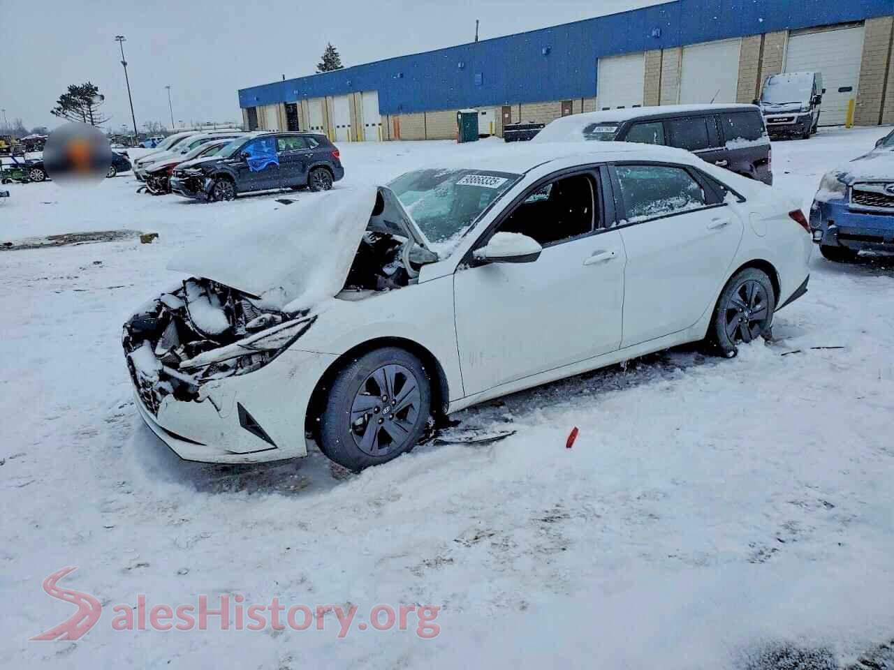 2021 HYUNDAI ELANTRA — VIN 5NPLM4AG8MH018646