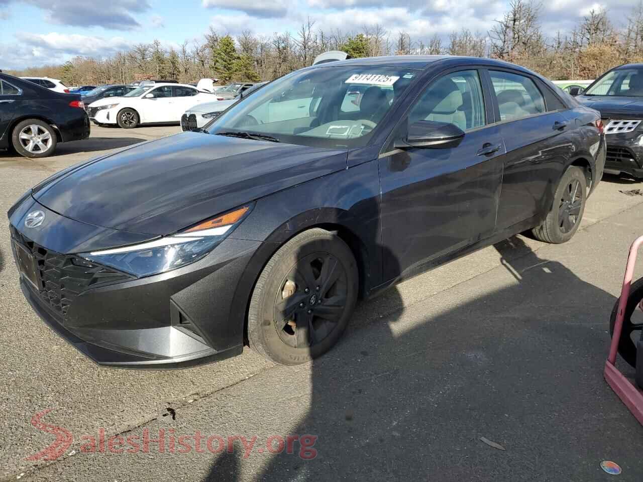 2022 HYUNDAI ELANTRA — VIN 5NPLM4AG8NH070408