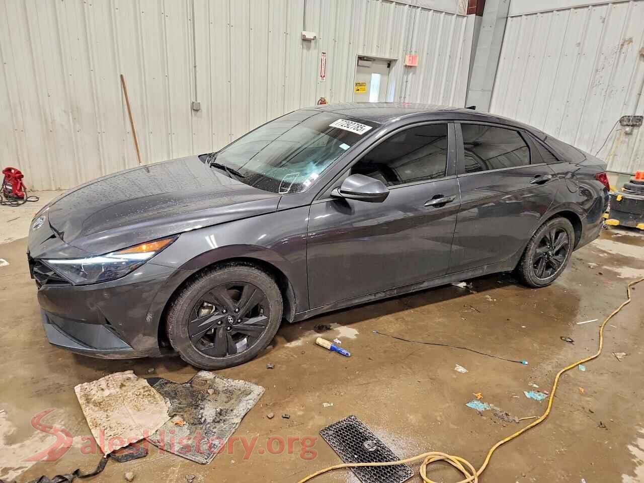 2021 HYUNDAI ELANTRA — VIN 5NPLM4AG9MH048559