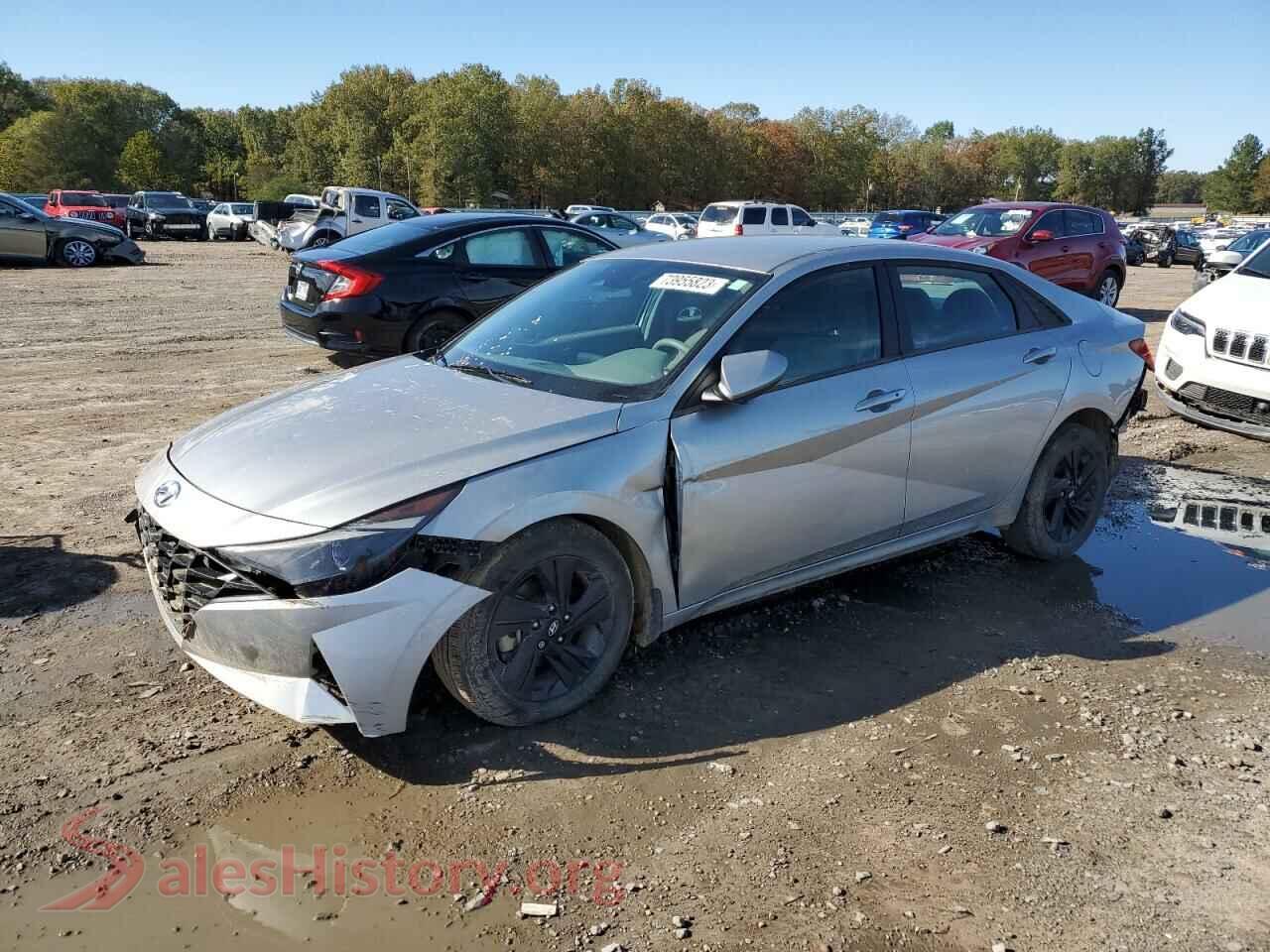 2022 HYUNDAI ELANTRA — VIN 5NPLM4AG9NH064519