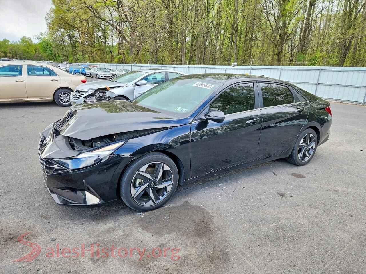 2023 HYUNDAI ELANTRA — VIN 5NPLP4AG0PH105503