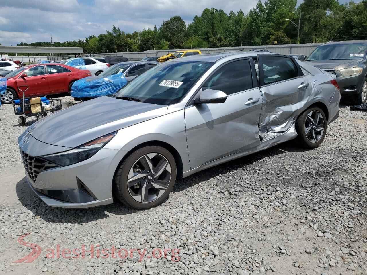 2023 HYUNDAI ELANTRA — VIN 5NPLP4AG2PH116261