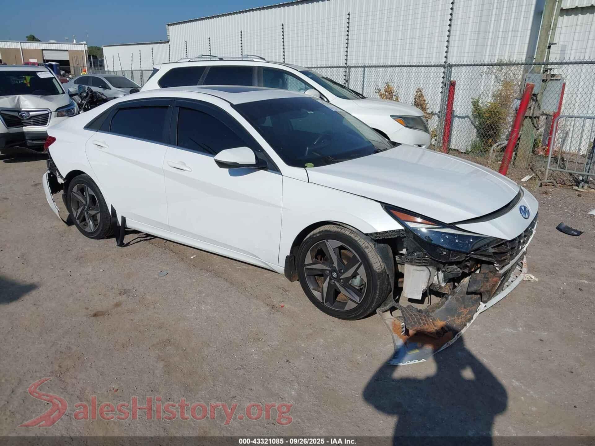 2023 HYUNDAI ELANTRA — VIN 5NPLP4AG4PH089189