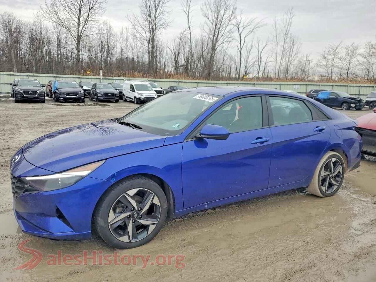 2023 HYUNDAI ELANTRA — VIN 5NPLS4AG0PH100154