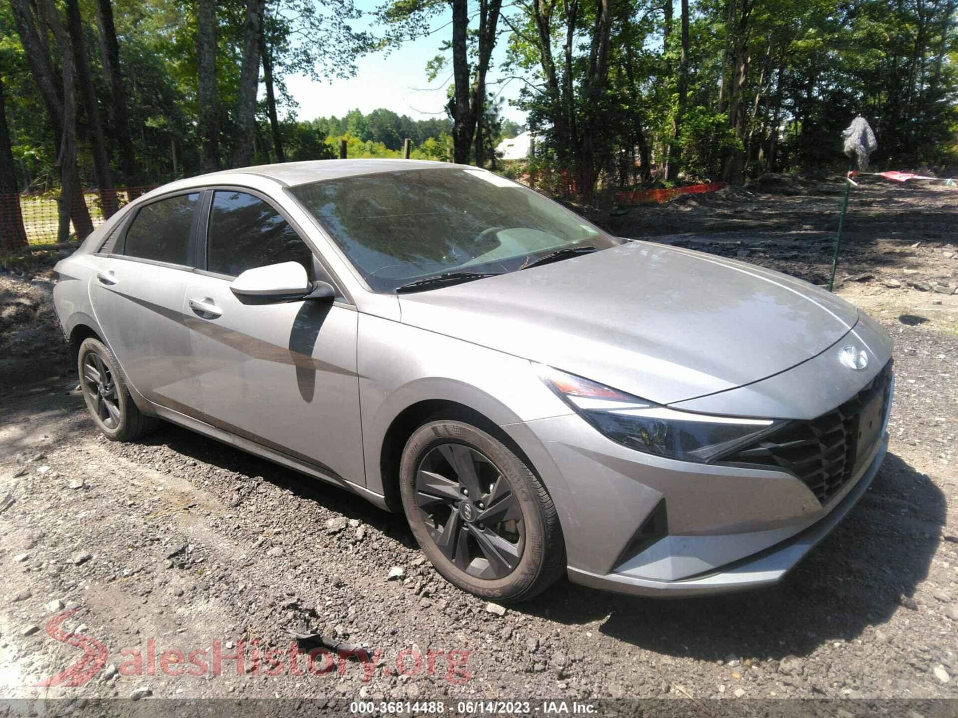 2021 HYUNDAI ELANTRA — VIN 5NPLS4AG1MH038694