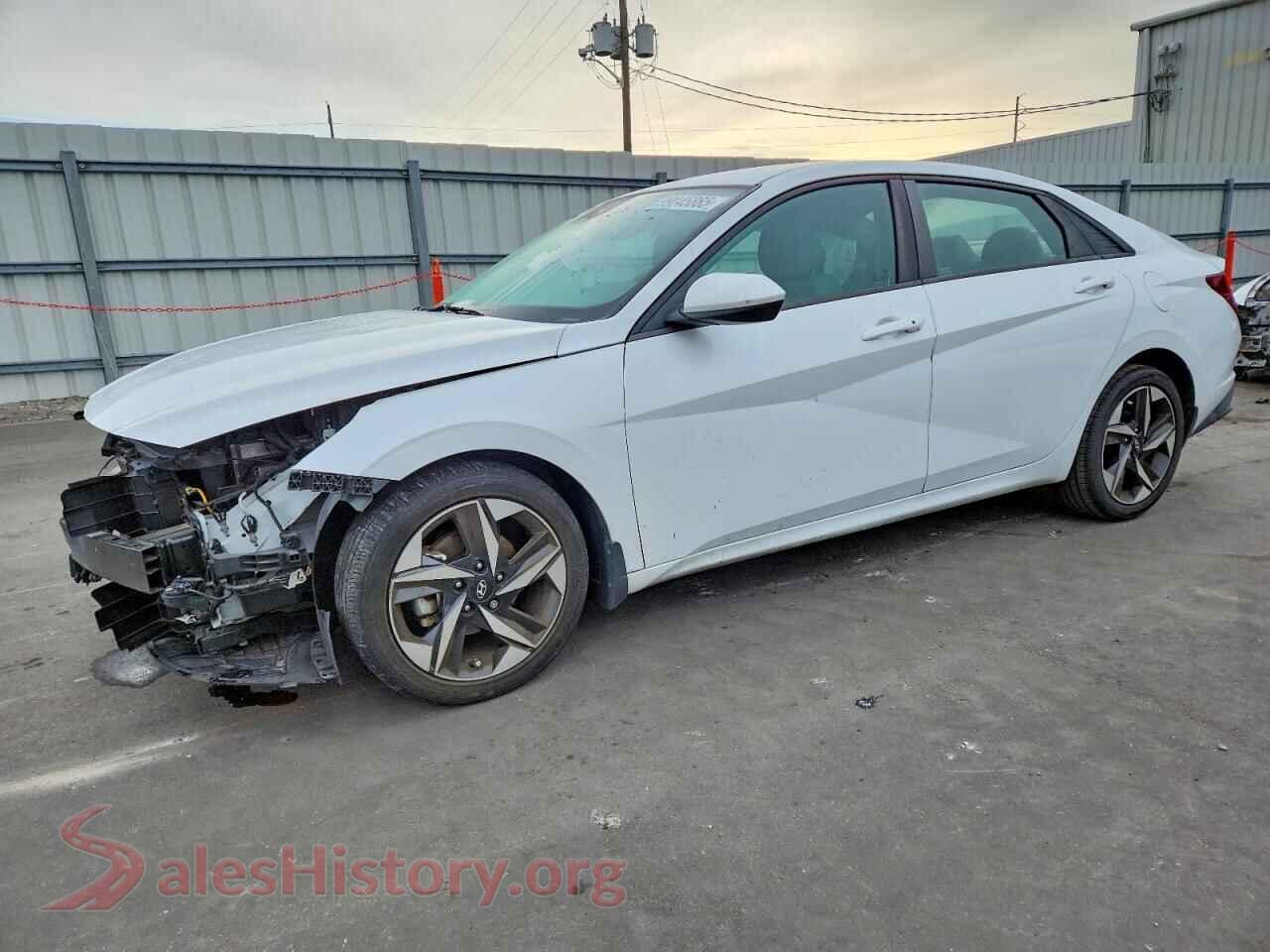 2023 HYUNDAI ELANTRA — VIN 5NPLS4AG3PH087268