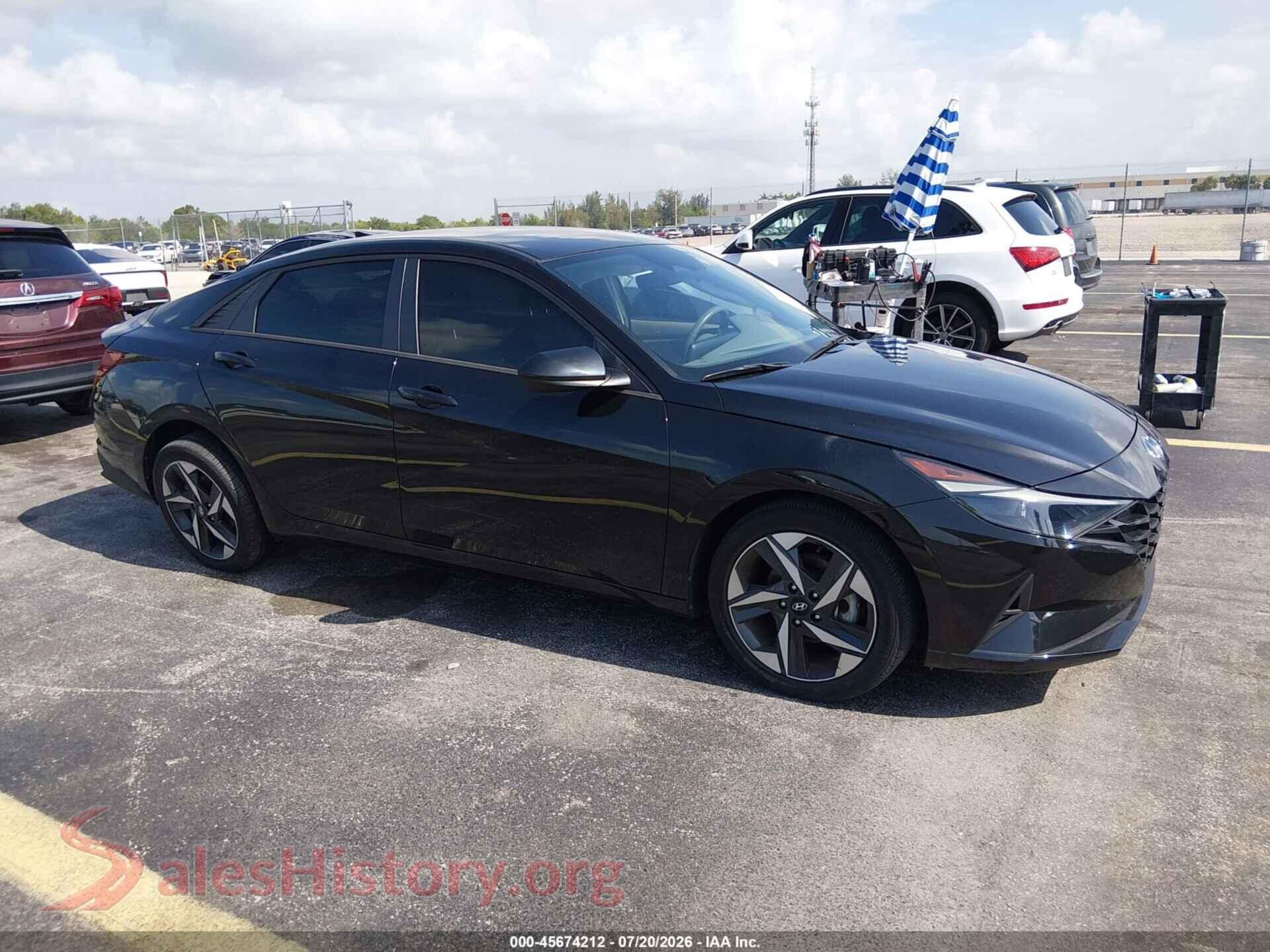 2023 HYUNDAI ELANTRA — VIN 5NPLS4AG3PH107017
