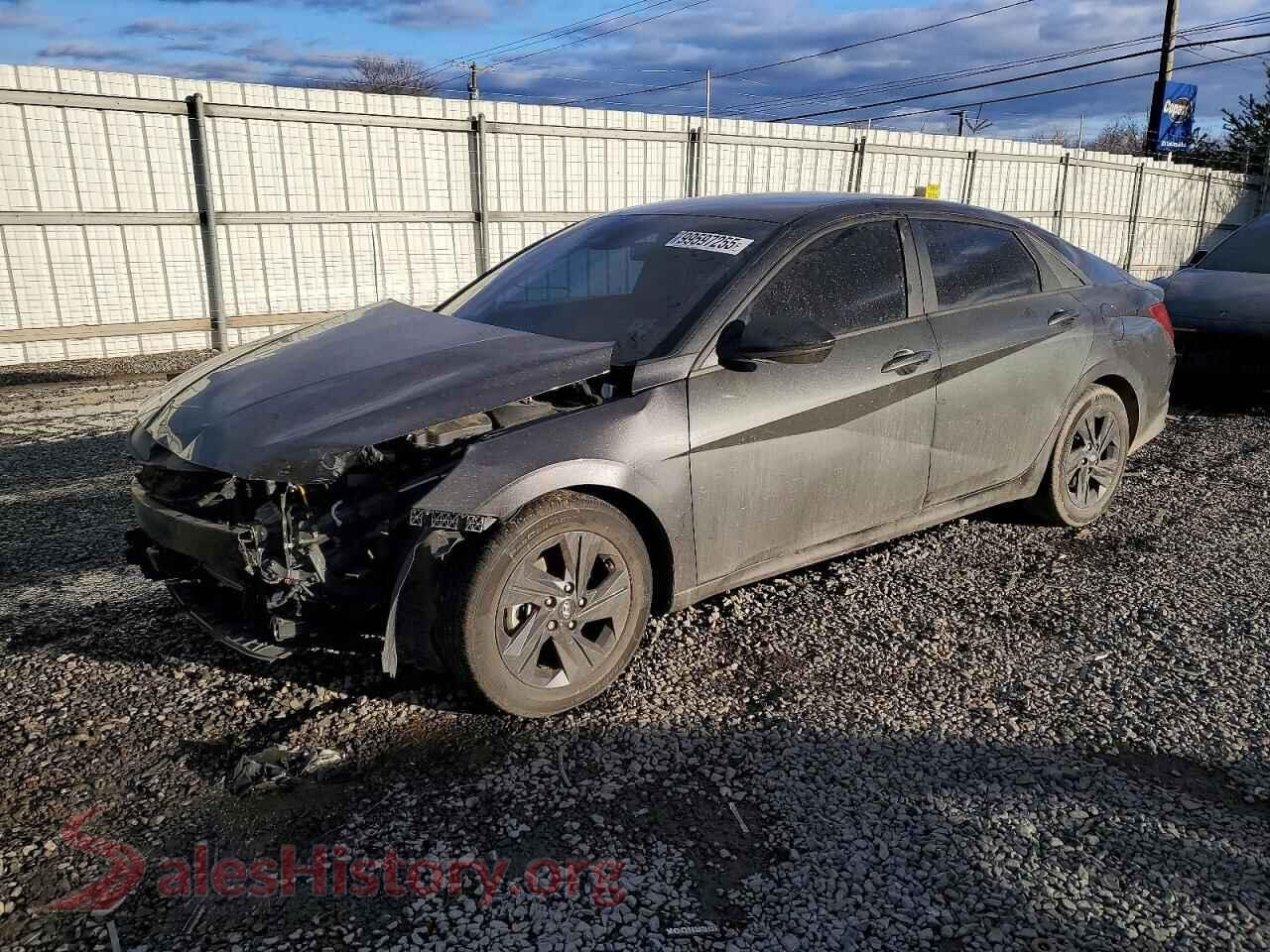 2021 HYUNDAI ELANTRA — VIN 5NPLS4AG4MH040679