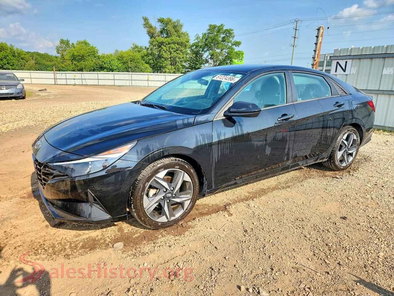 2023 HYUNDAI ELANTRA — VIN 5NPLS4AG4PH096058