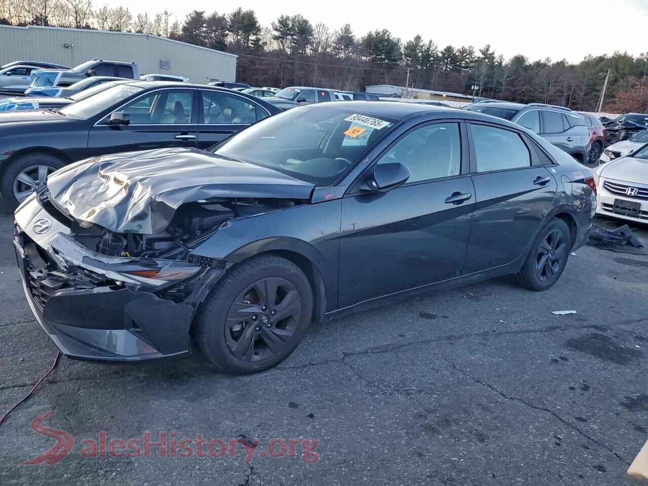 2021 HYUNDAI ELANTRA — VIN 5NPLS4AG5MH005827