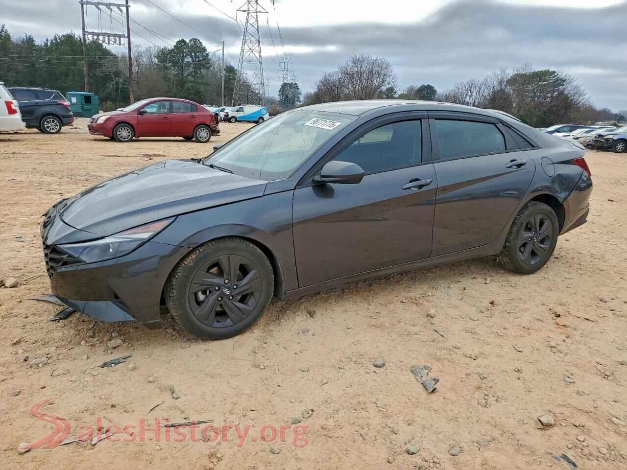 2021 HYUNDAI ELANTRA — VIN 5NPLS4AG6MH022930