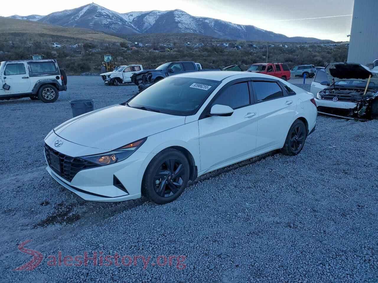 2021 HYUNDAI ELANTRA — VIN 5NPLS4AG7MH006753