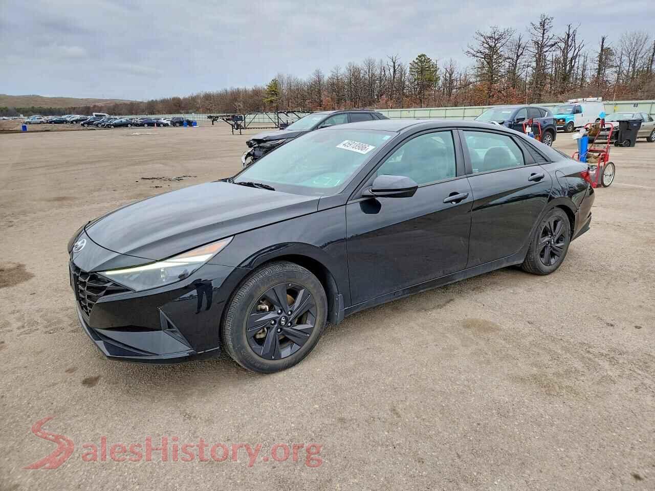 2021 HYUNDAI ELANTRA — VIN 5NPLS4AGXMH051850