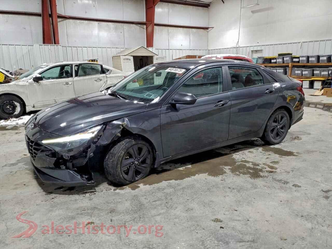 2022 HYUNDAI ELANTRA — VIN 5NPLS4AGXNH081237