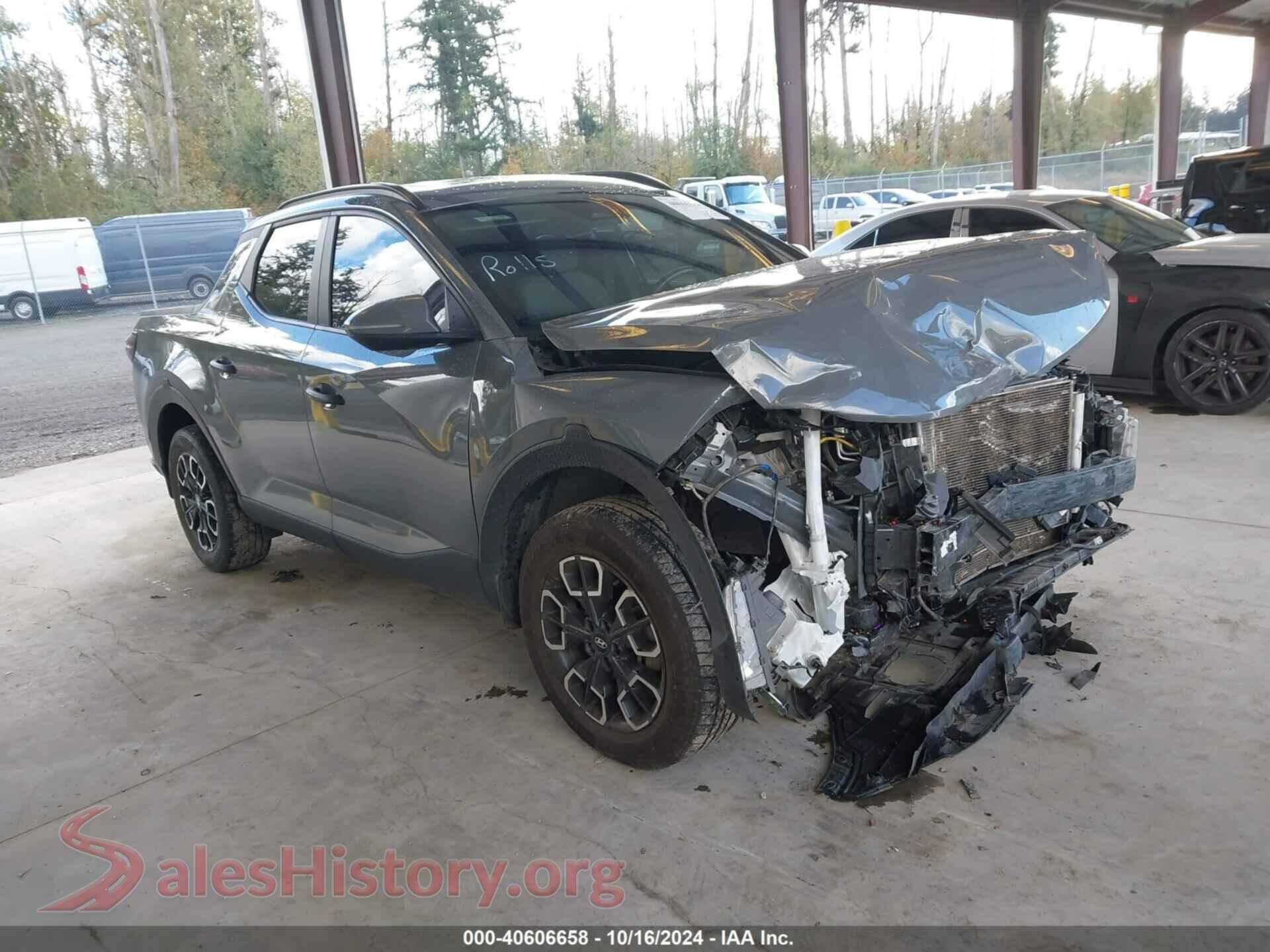2022 HYUNDAI SANTA CRUZ — VIN 5NTJCDAE3NH032515