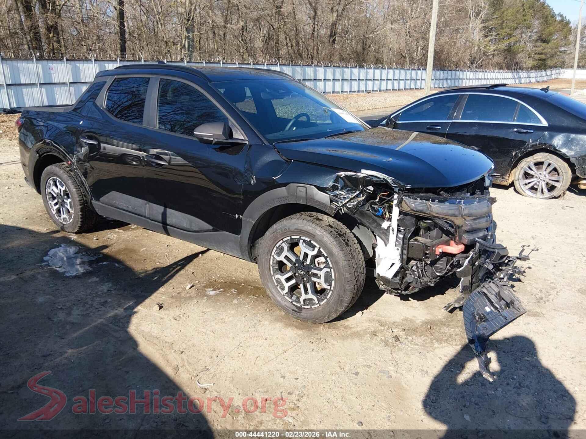2025 HYUNDAI SANTA CRUZ — VIN 5NTJDDDF4SH147105