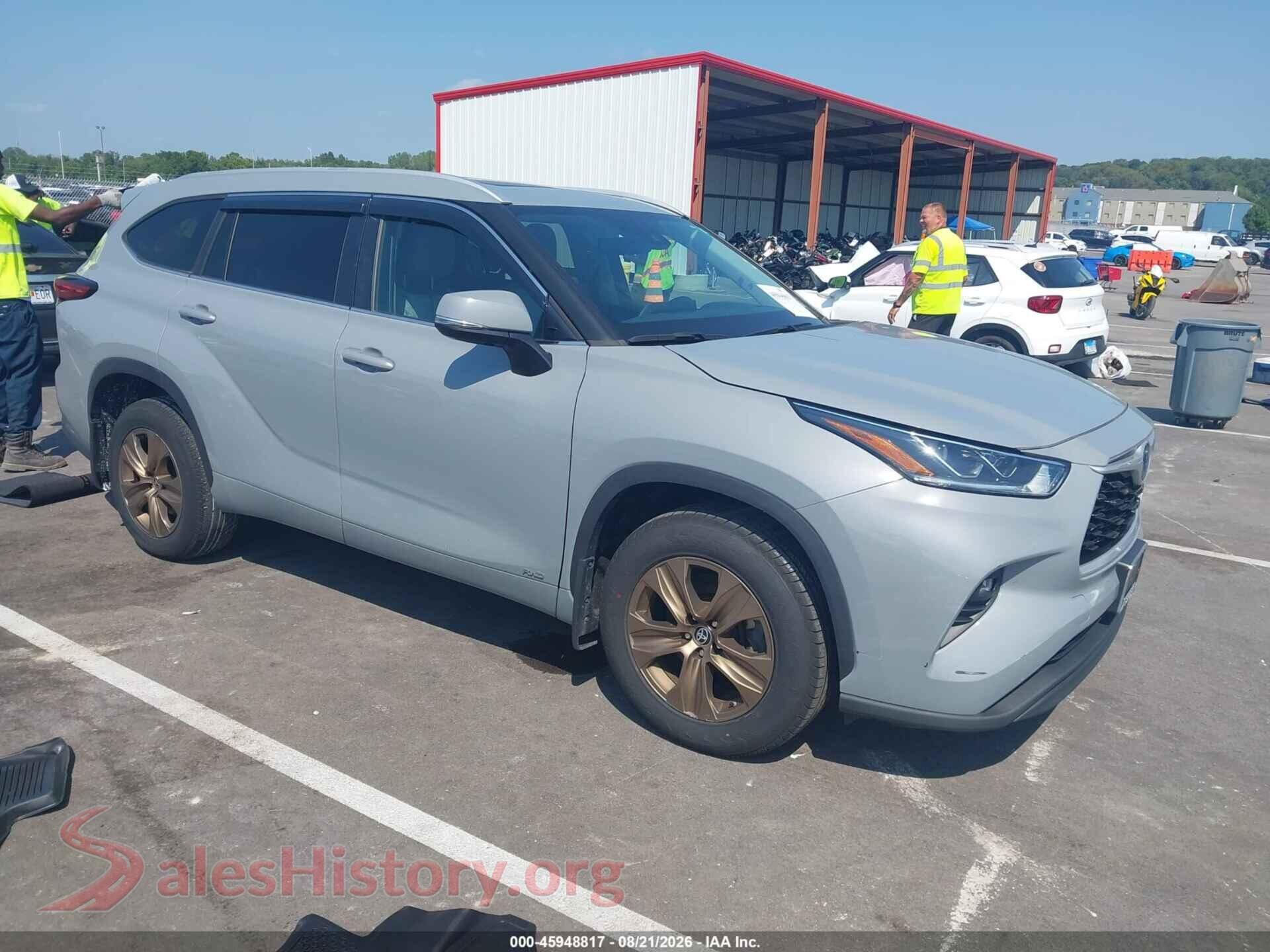 2023 TOYOTA HIGHLANDER — VIN 5TDABRCH3PS577388