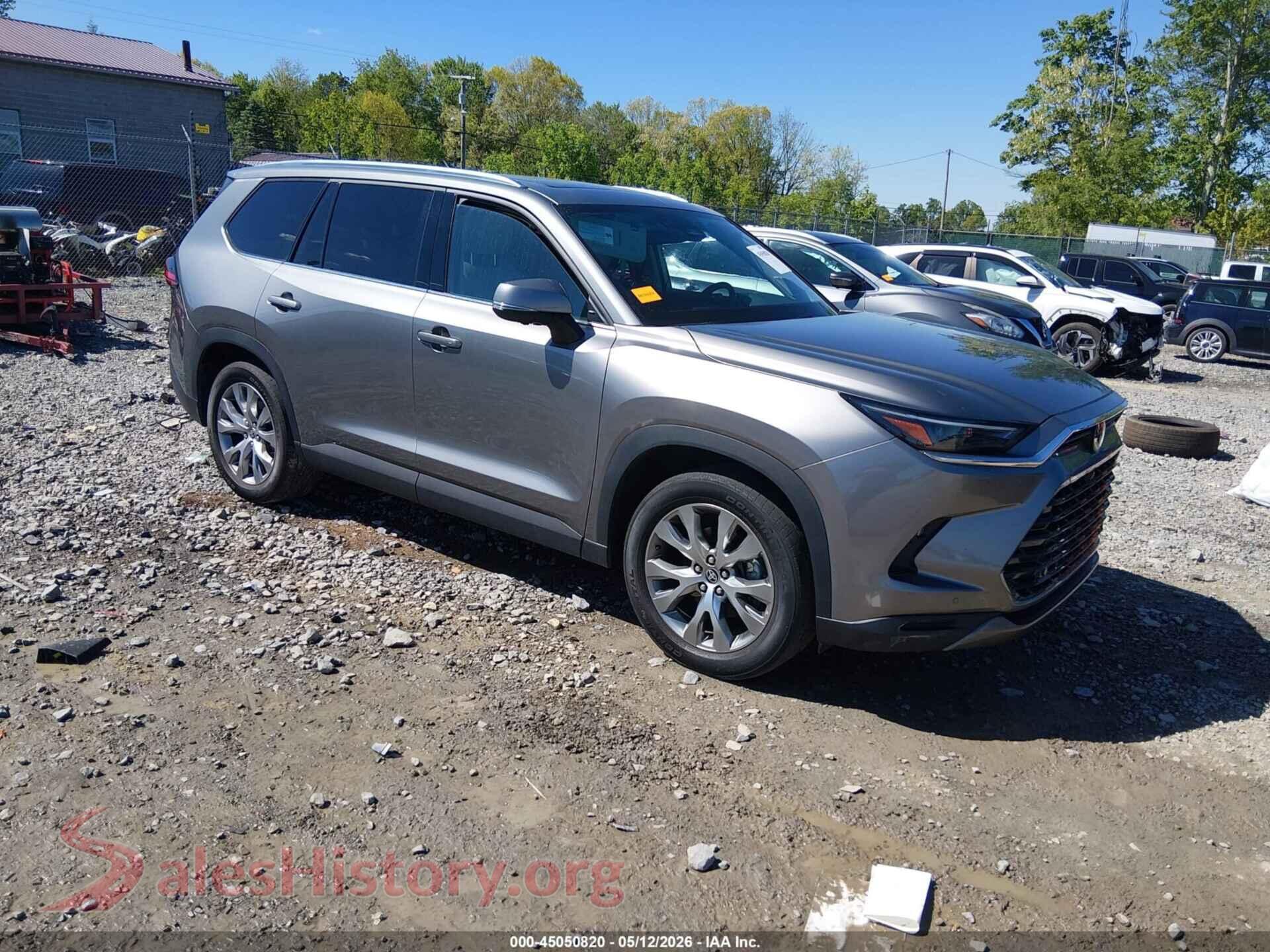 2025 TOYOTA GRAND HIGHLANDER — VIN 5TDACAB50SS031484