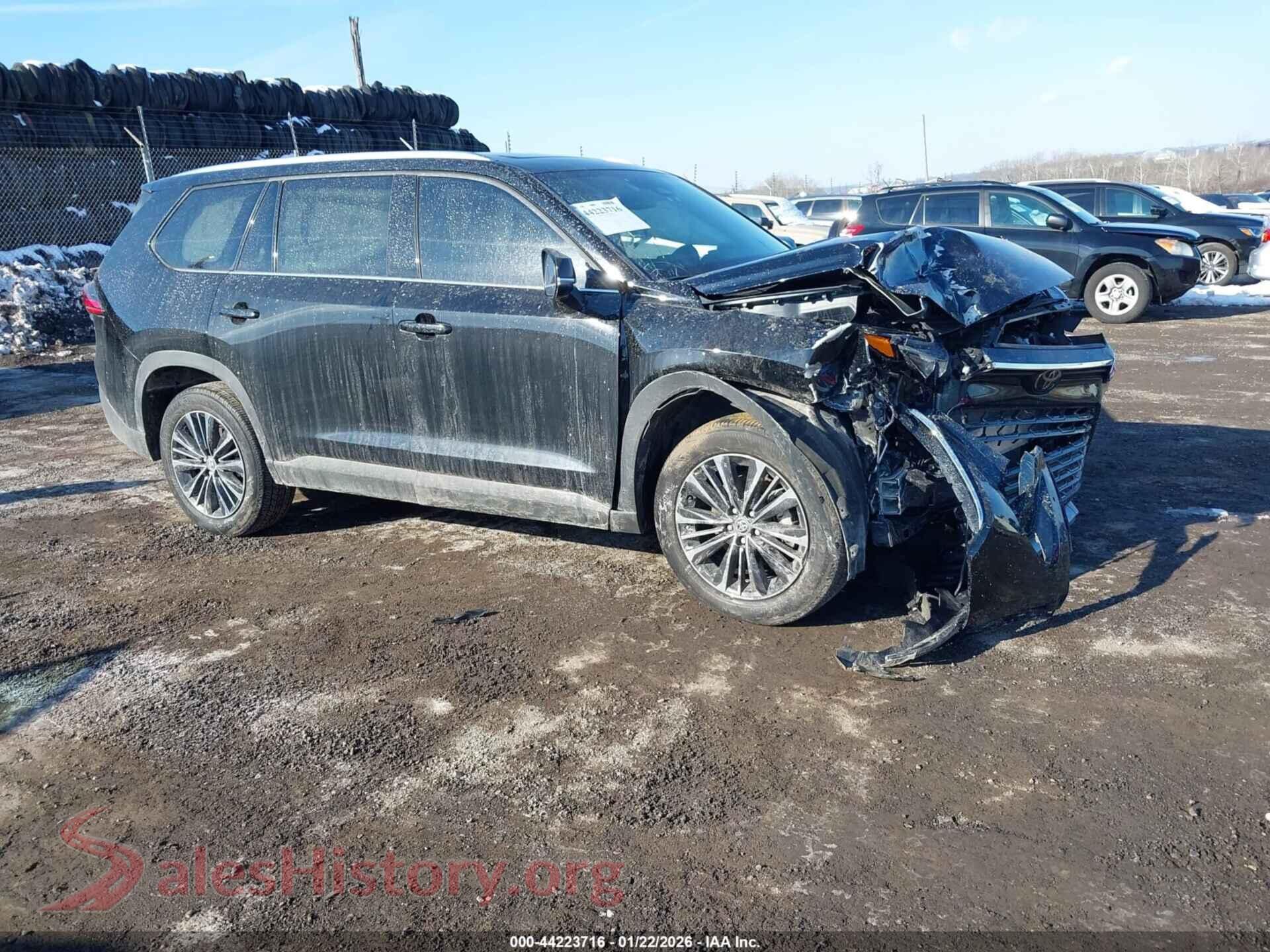 2025 TOYOTA GRAND HIGHLANDER — VIN 5TDADAB57SS021967