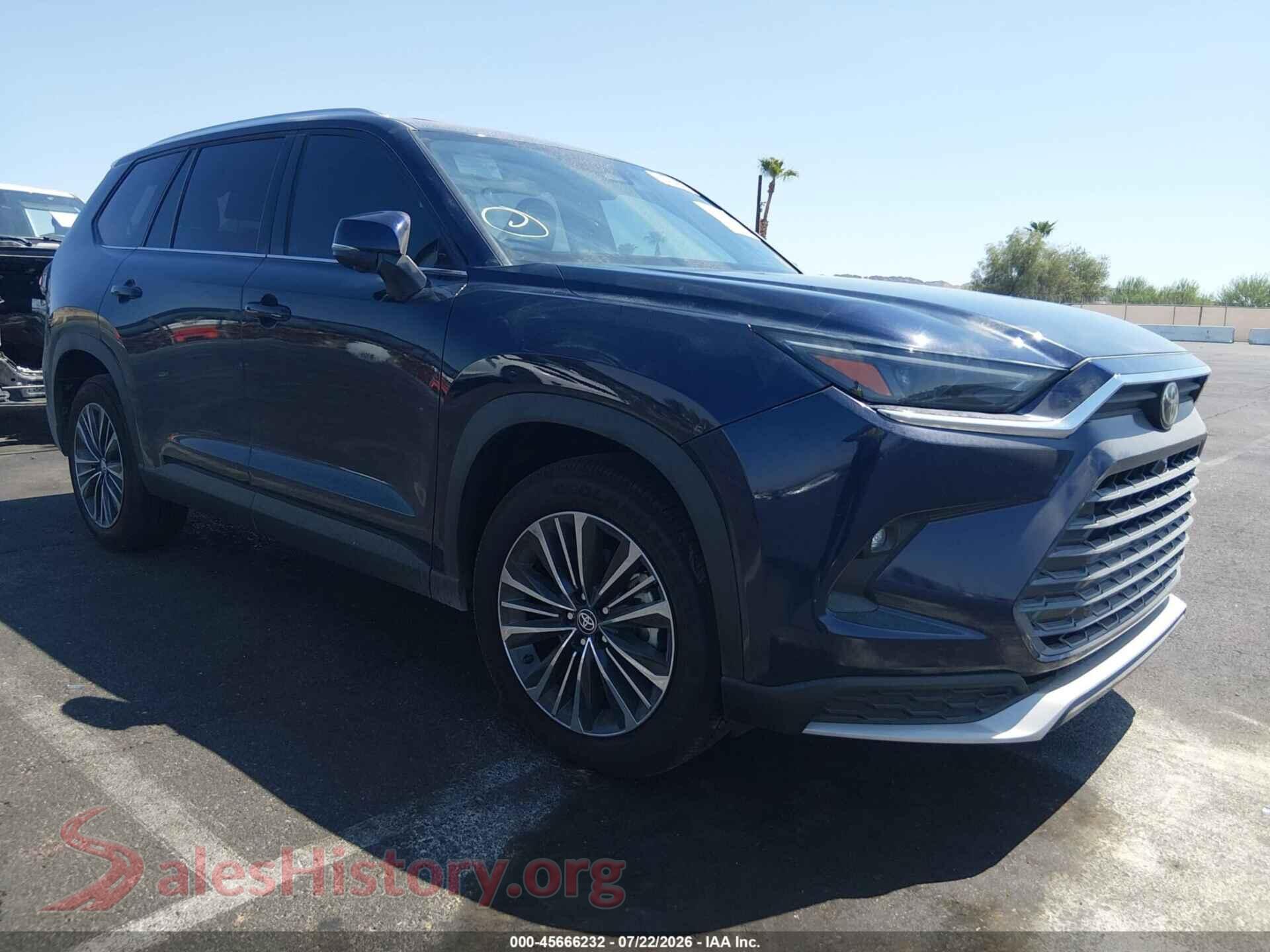 2026 TOYOTA GRAND HIGHLANDER HYBRID — VIN 5TDADAB58TS030615