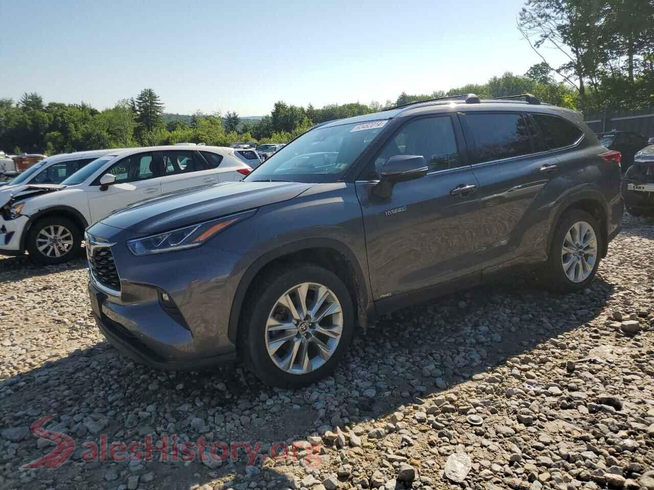 2021 TOYOTA HIGHLANDER — VIN 5TDDBRCH7MS536741