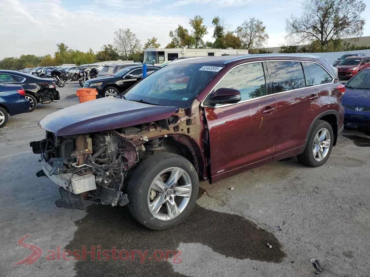2017 TOYOTA HIGHLANDER — VIN 5TDDGRFH2HS021729