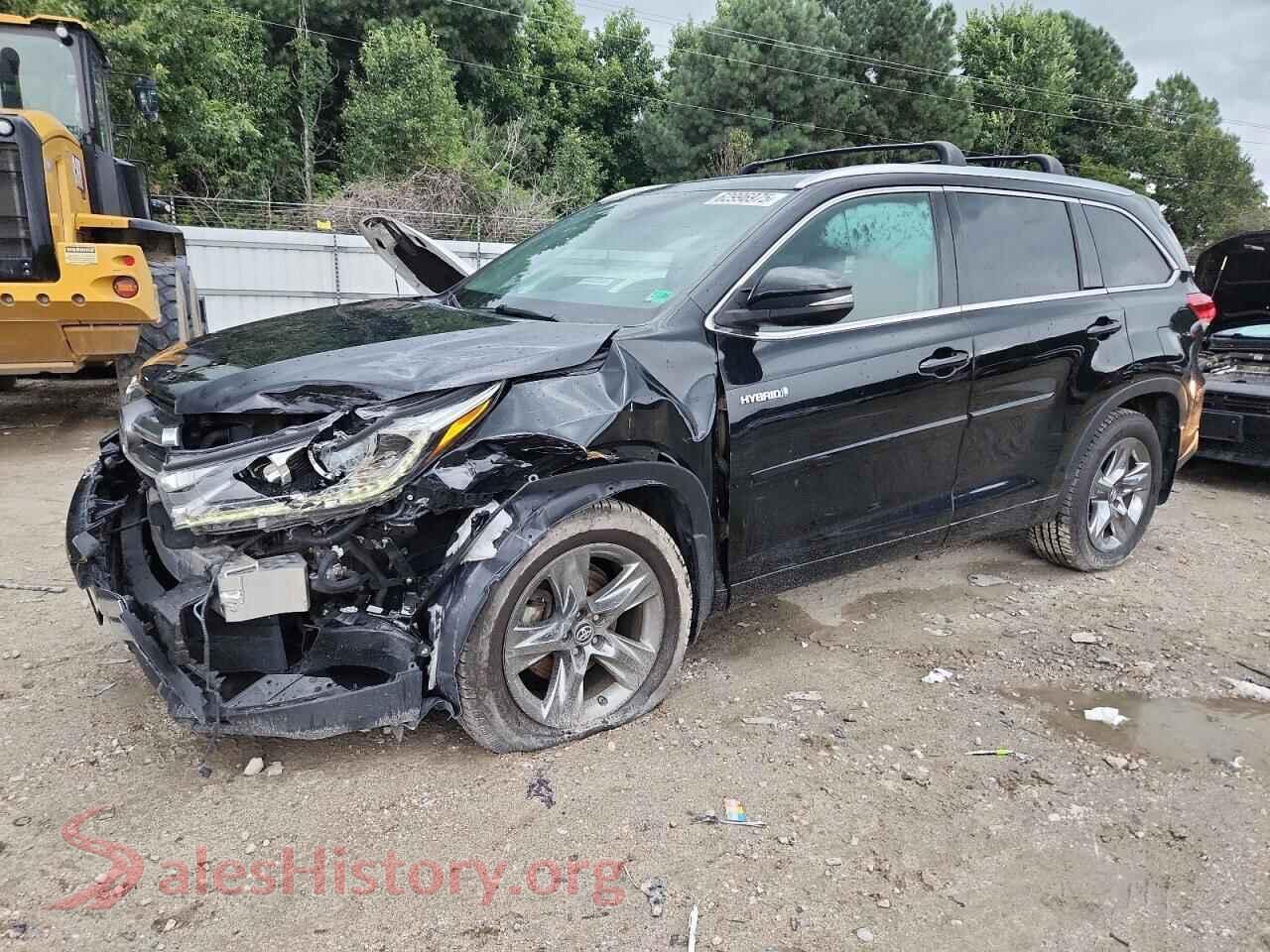 2017 TOYOTA HIGHLANDER — VIN 5TDDGRFH9HS023381