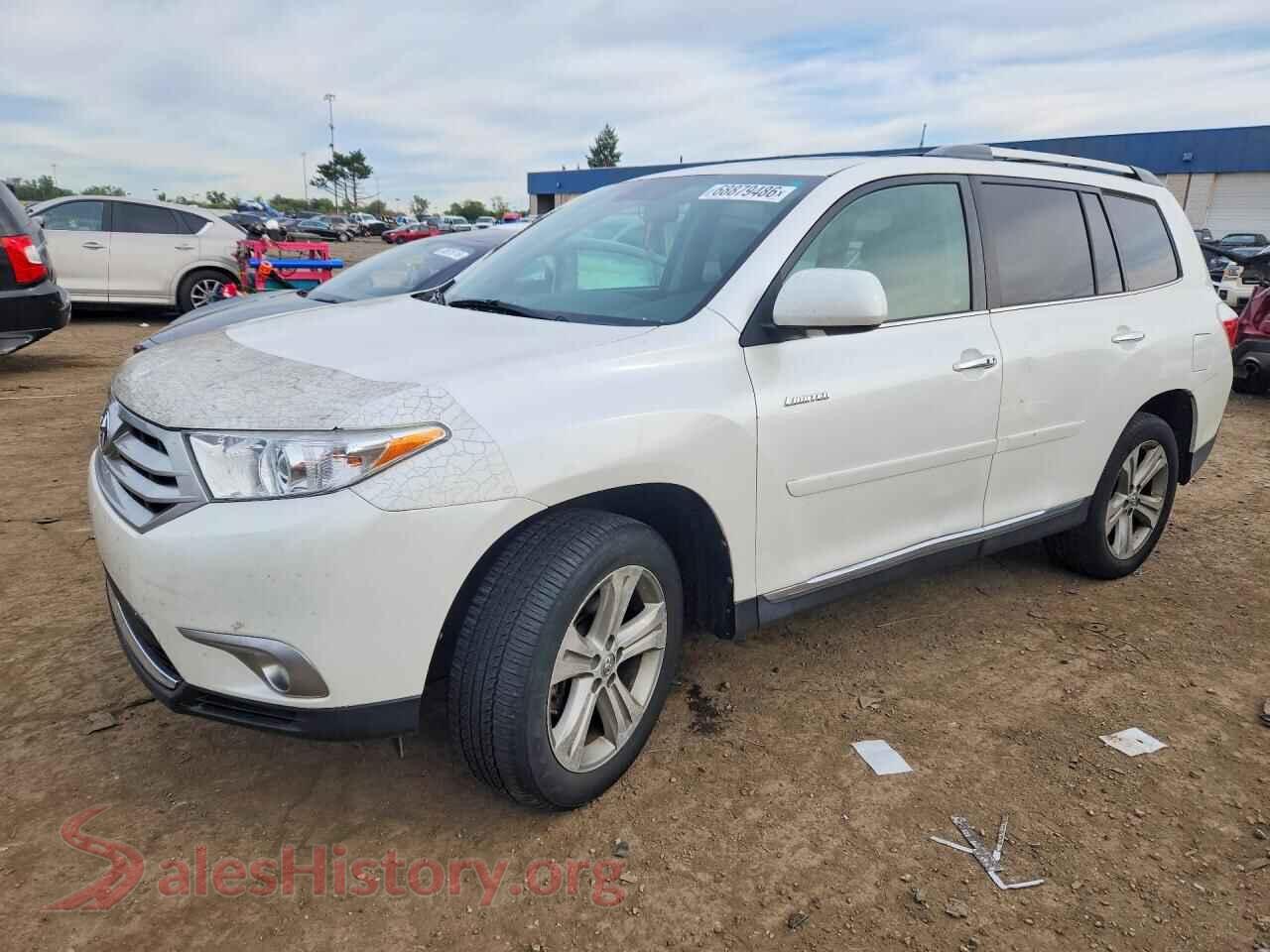 2012 TOYOTA HIGHLANDER — VIN 5TDDK3EH0CS118868