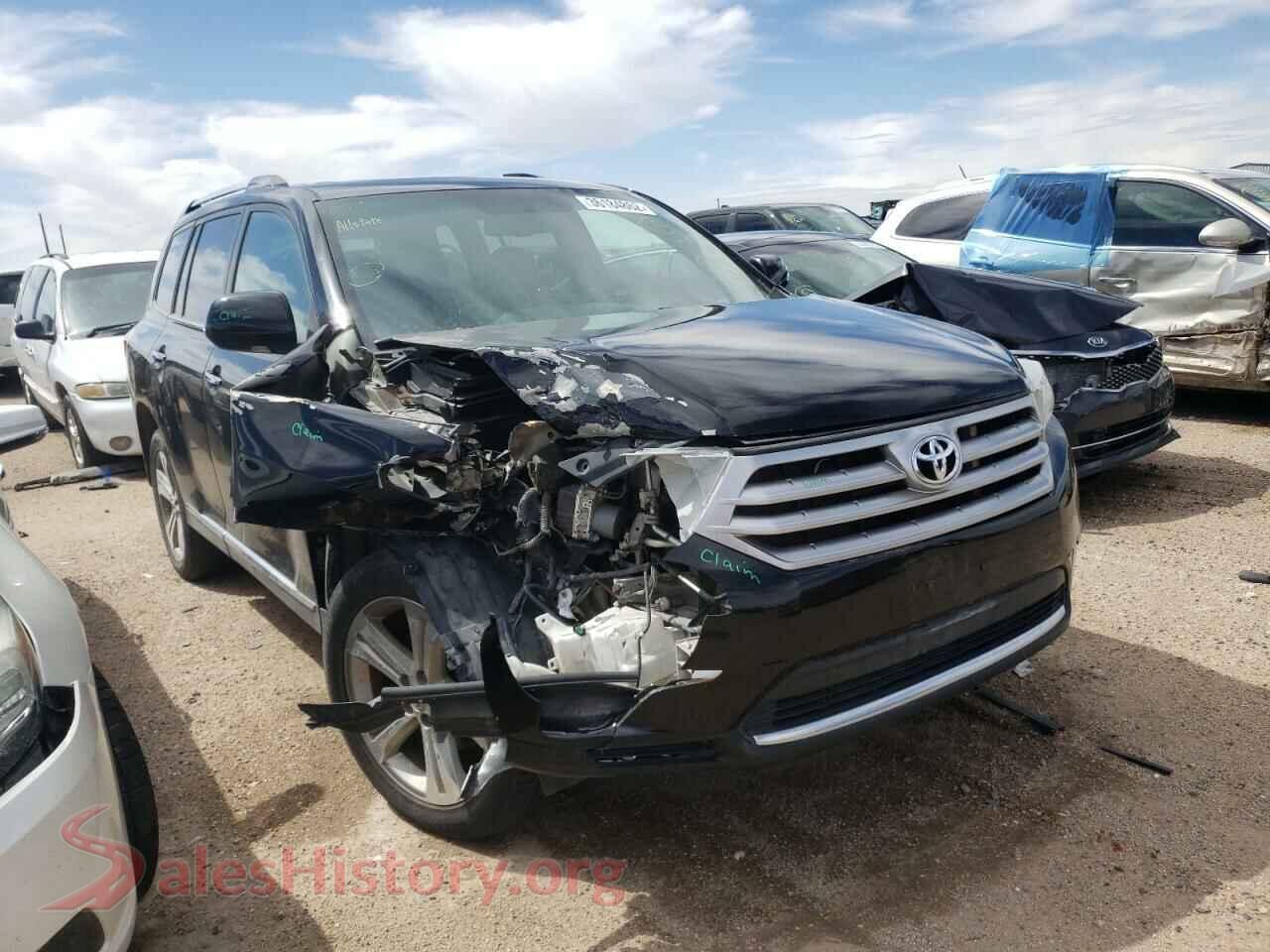 2013 TOYOTA HIGHLANDER — VIN 5TDDK3EH7DS188336