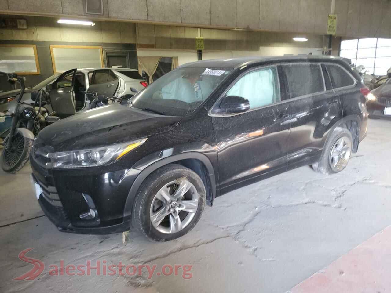 2017 TOYOTA HIGHLANDER — VIN 5TDDZRFH4HS453233