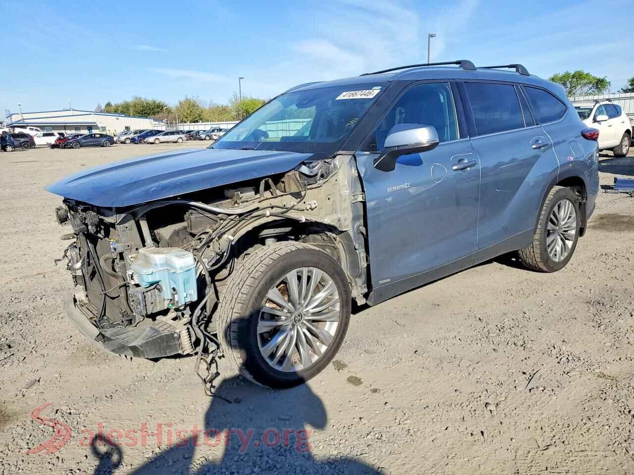 2021 TOYOTA HIGHLANDER — VIN 5TDEBRCH4MS026304