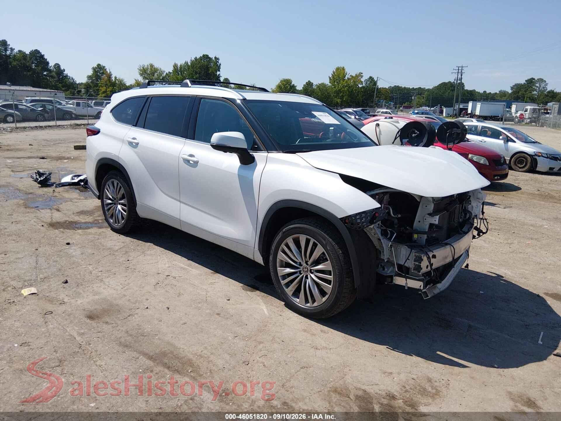 2023 TOYOTA HIGHLANDER — VIN 5TDFARAH7PS020432