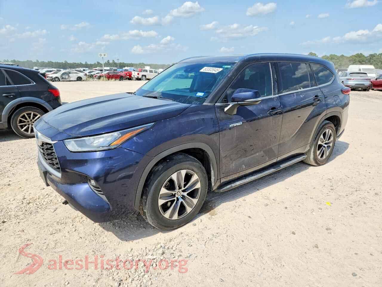 2020 TOYOTA HIGHLANDER — VIN 5TDGARAH0LS500214