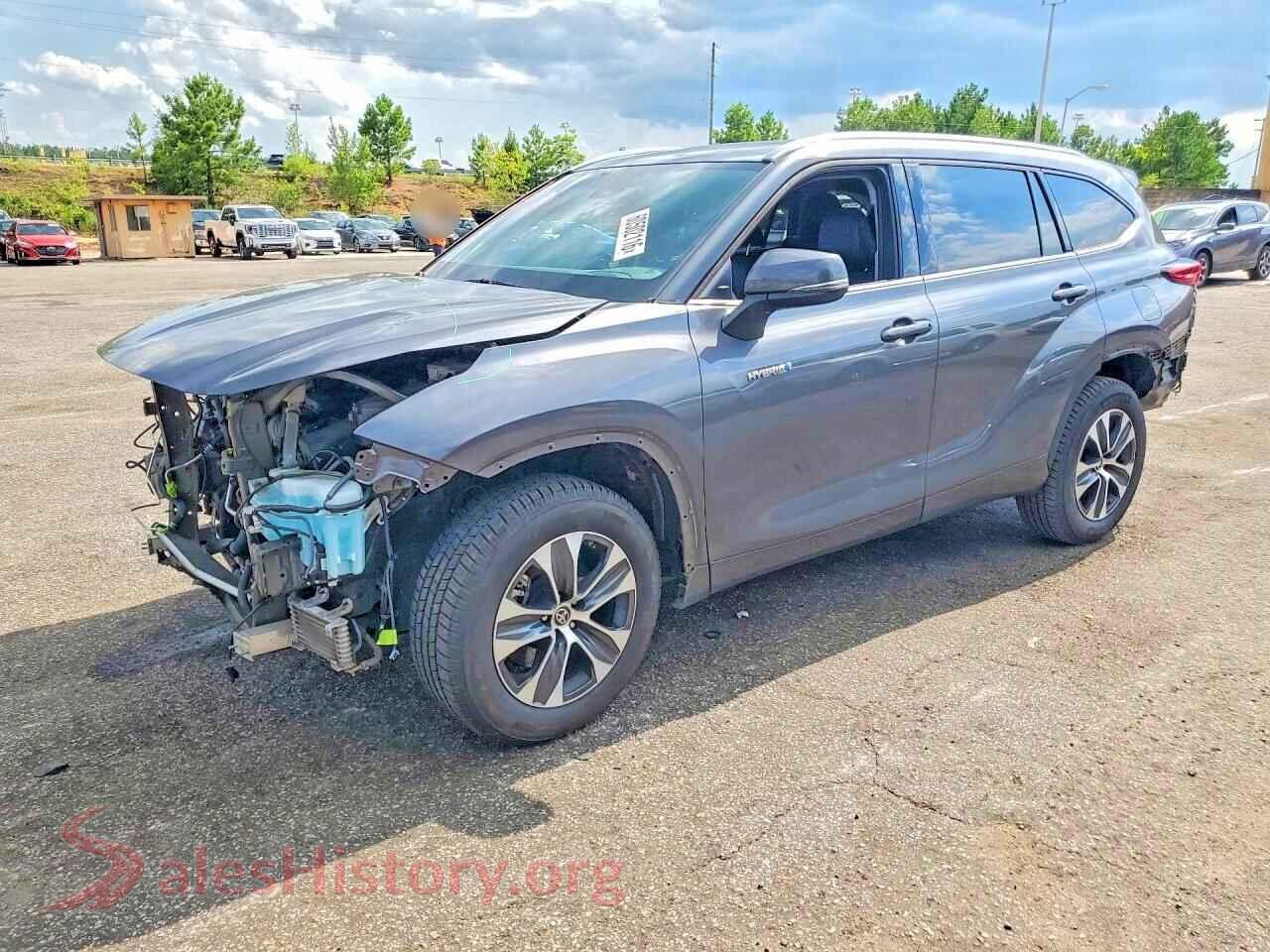 2021 TOYOTA HIGHLANDER — VIN 5TDGARAH4MS509421