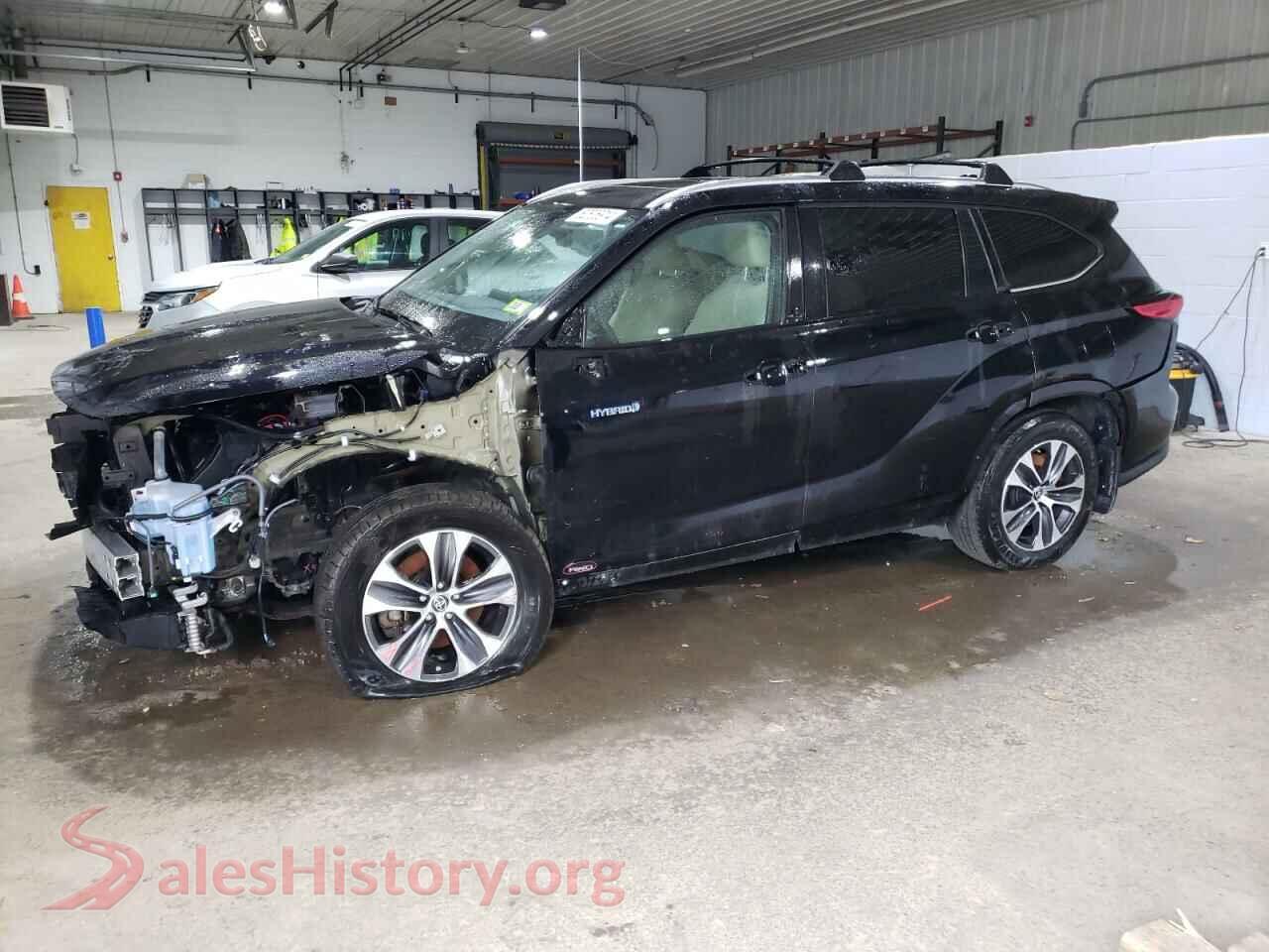 2021 TOYOTA HIGHLANDER — VIN 5TDGBRCH8MS515314