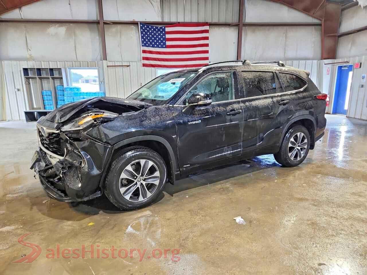 2021 TOYOTA HIGHLANDER — VIN 5TDGBRCH9MS528878