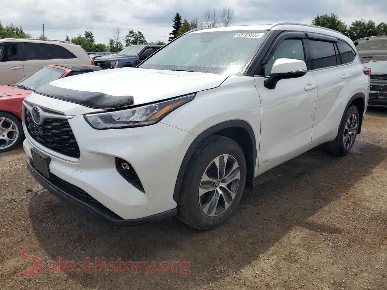 2023 TOYOTA HIGHLANDER — VIN 5TDKBRCH1PS130434