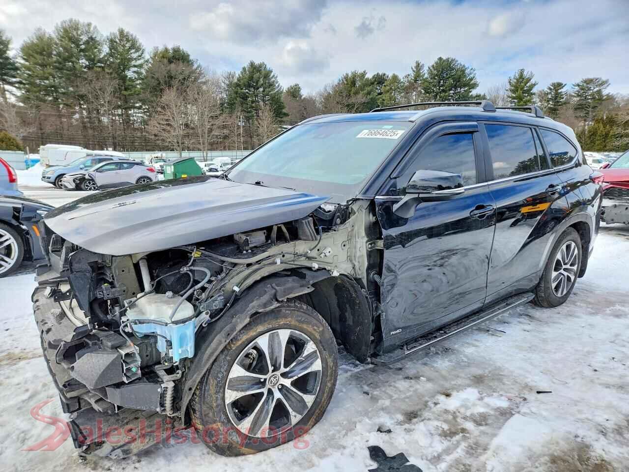 2023 TOYOTA HIGHLANDER — VIN 5TDKBRCH2PS599614