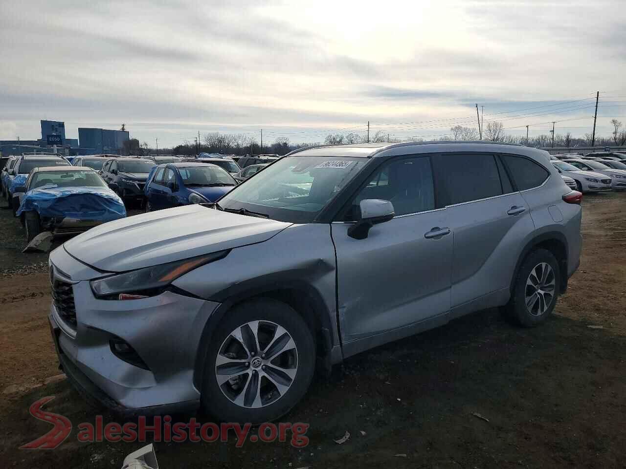 2023 TOYOTA HIGHLANDER — VIN 5TDKDRBH3PS023073