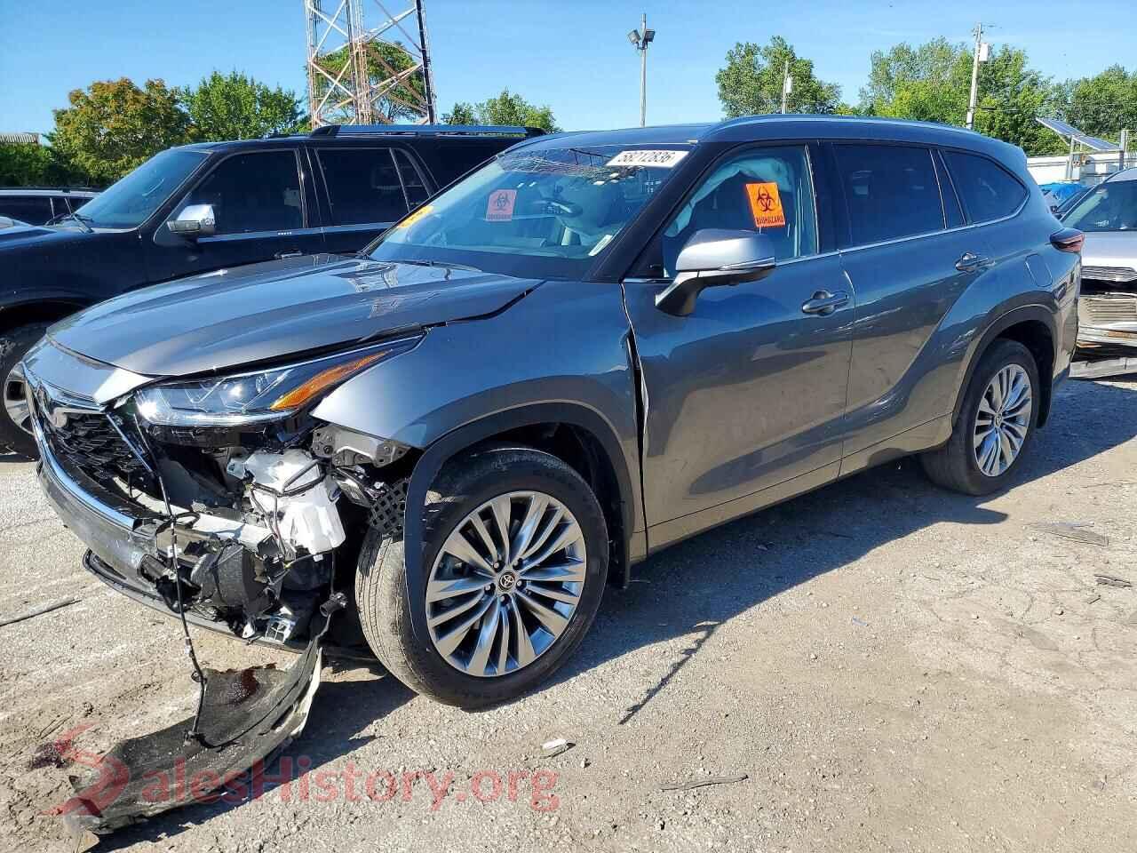 2025 TOYOTA HIGHLANDER — VIN 5TDKDRBH5SS580964