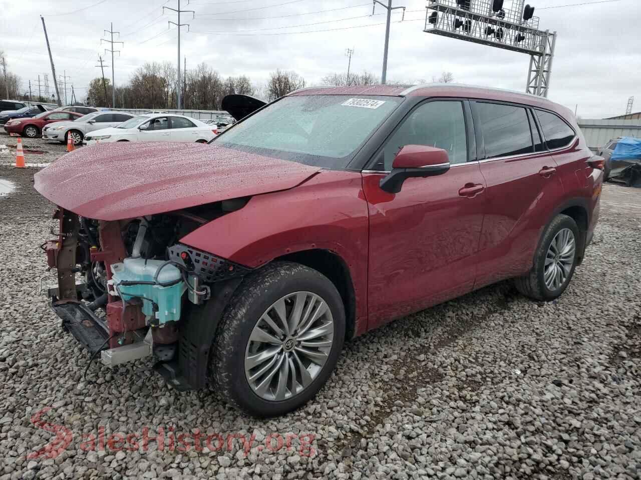 2023 TOYOTA HIGHLANDER — VIN 5TDKDRBH7PS516397