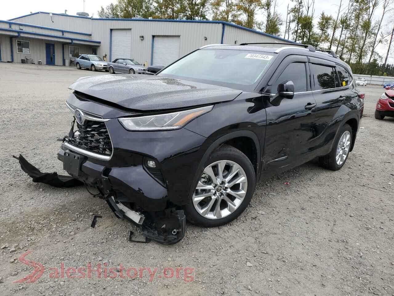 2023 TOYOTA HIGHLANDER — VIN 5TDXBRCH0PS571638
