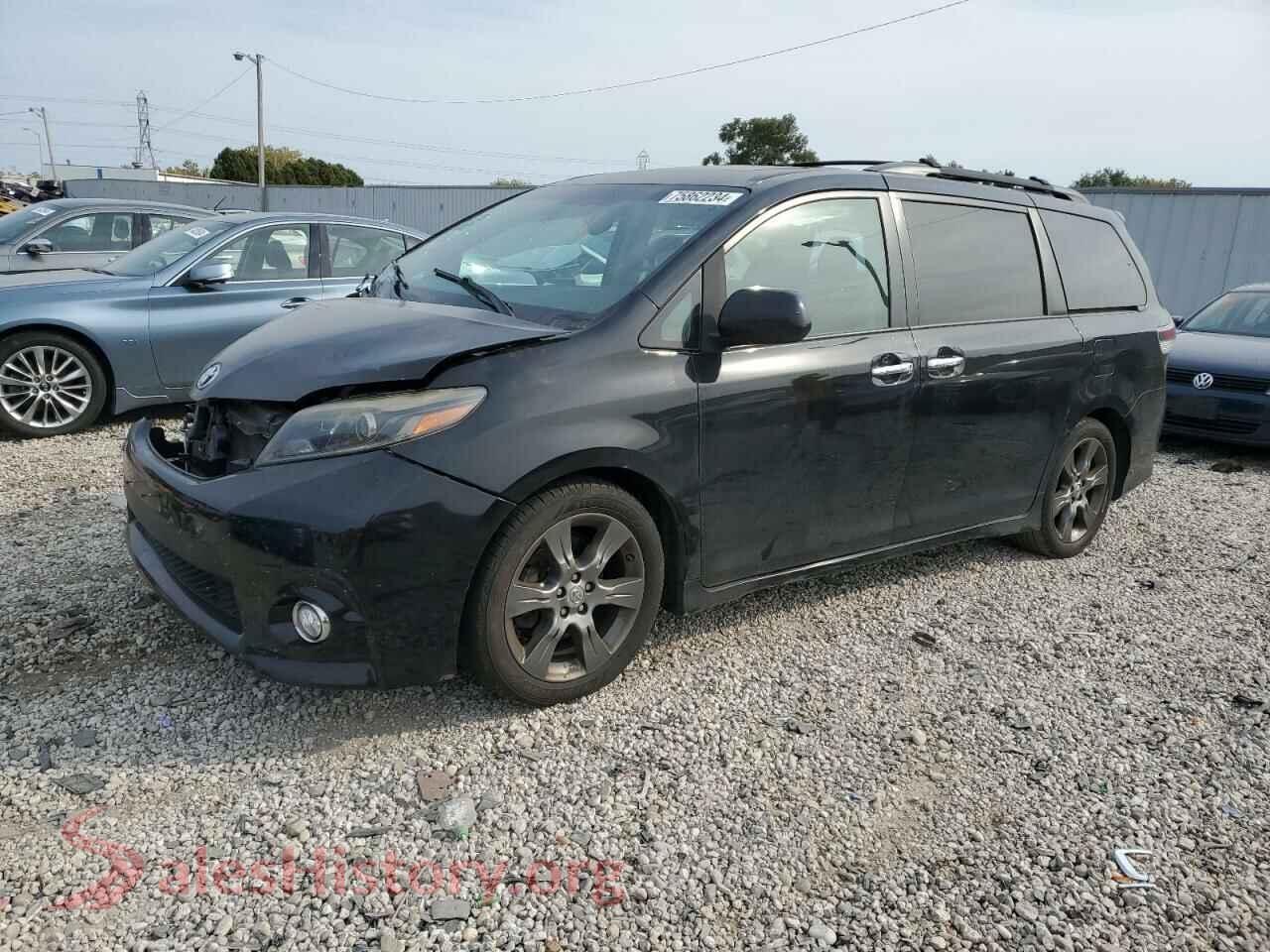 2015 TOYOTA SIENNA — VIN 5TDXK3DC9FS609270