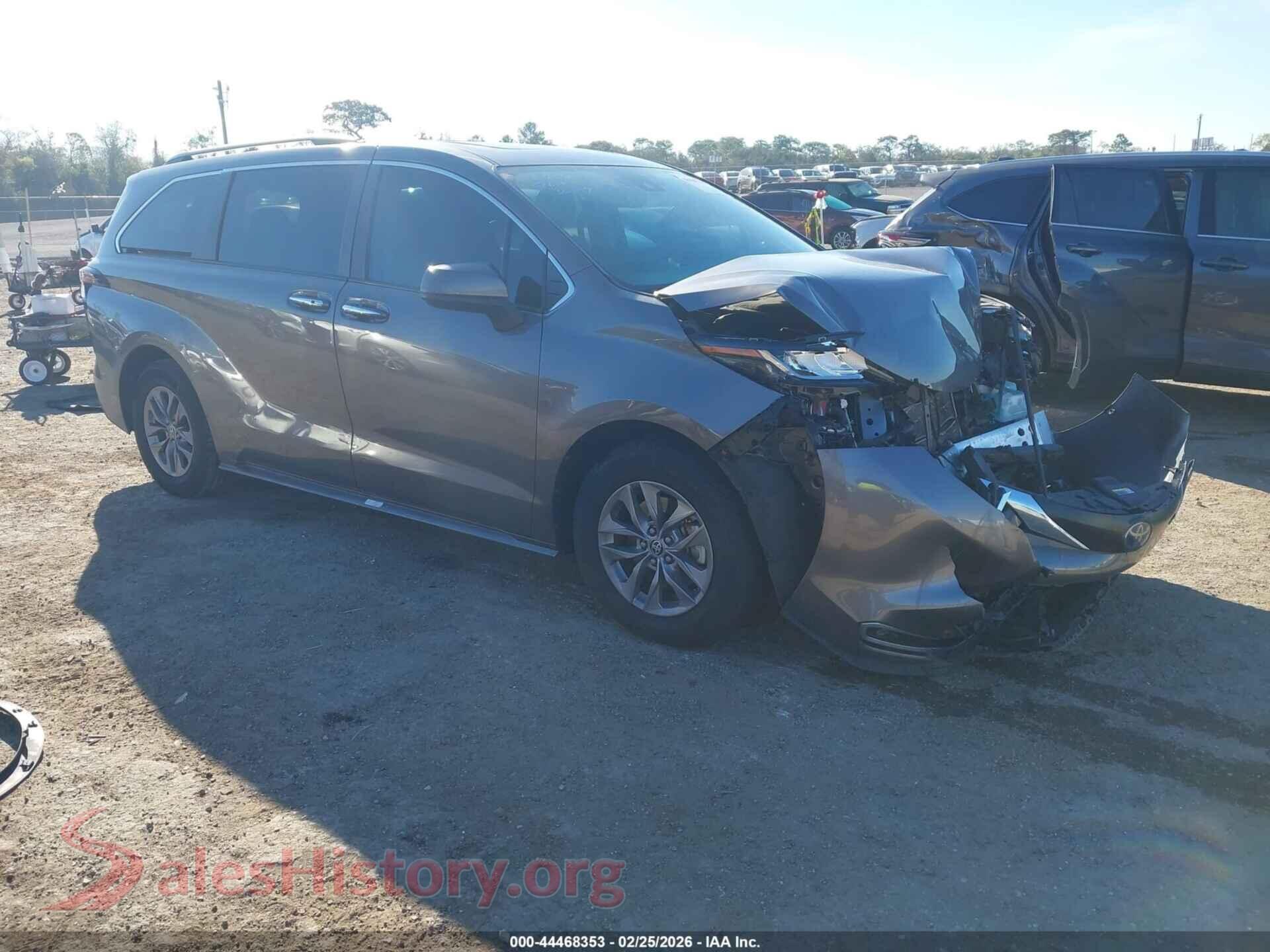 2023 TOYOTA SIENNA — VIN 5TDYRKEC5PS154542