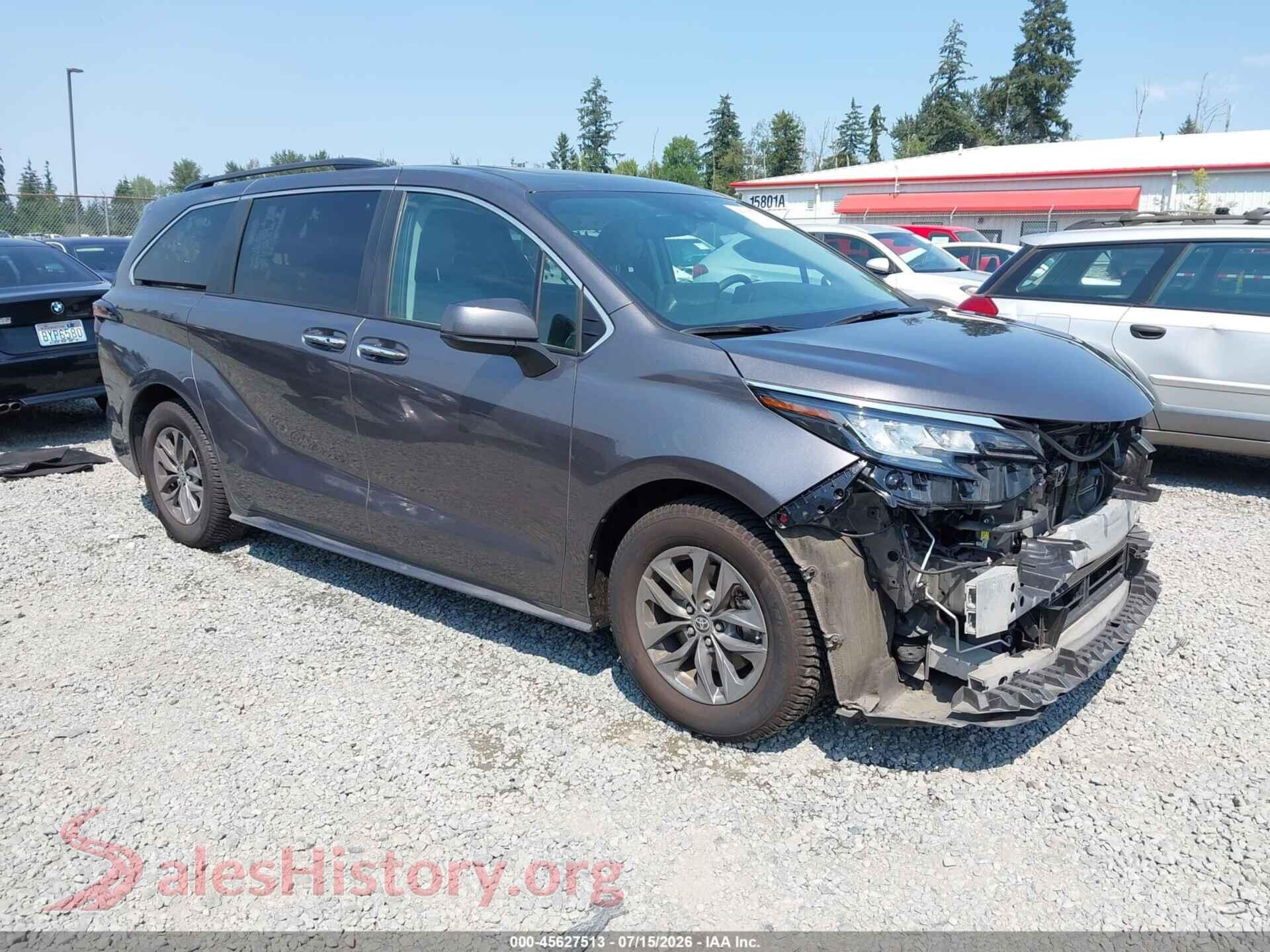 2023 TOYOTA SIENNA — VIN 5TDYSKFC0PS075380