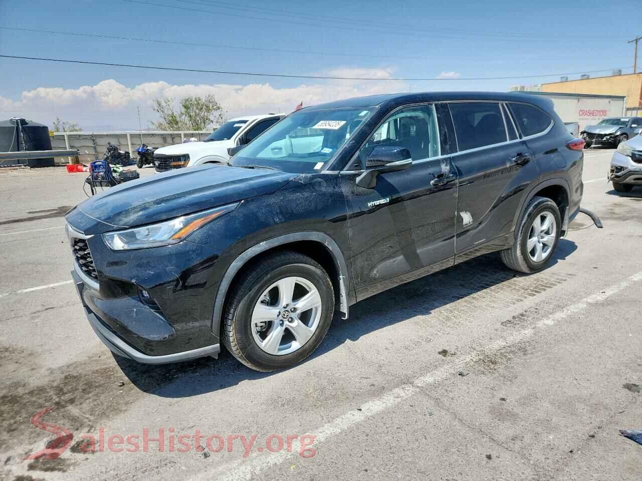 2020 TOYOTA HIGHLANDER — VIN 5TDZARAH2LS502944