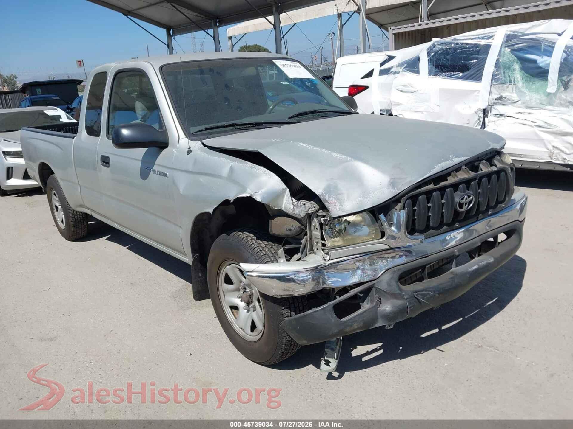 2002 TOYOTA TACOMA — VIN 5TEVL52N82Z131070