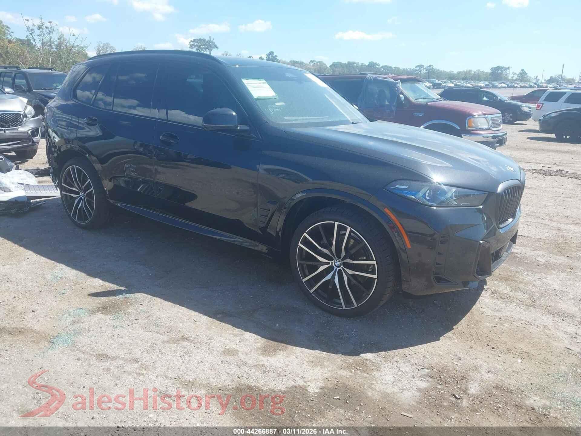 2026 BMW X5 — VIN 5UX13EU00T9087335