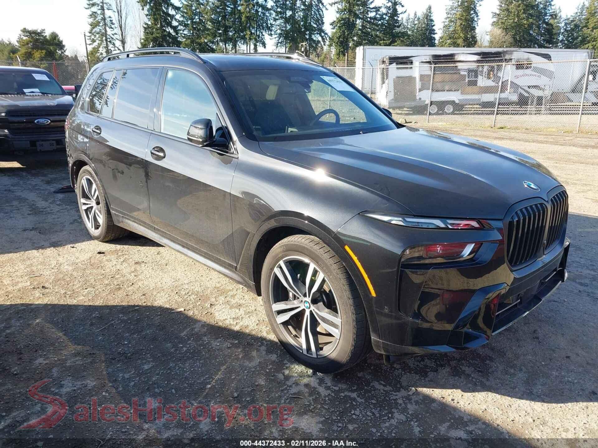 2024 BMW X7 — VIN 5UX23EM01R9V78400