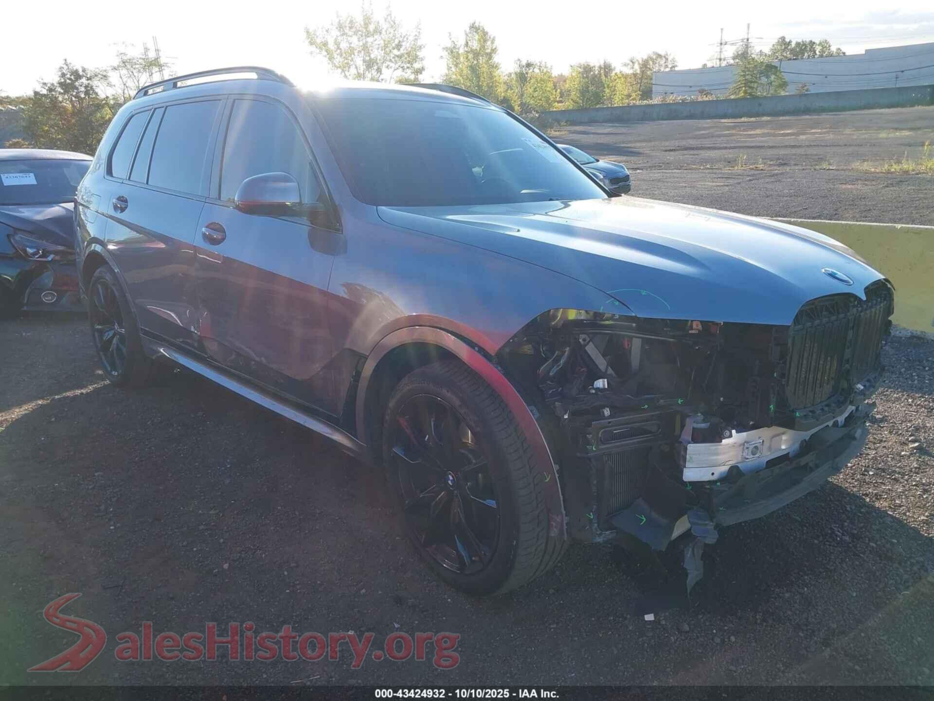2024 BMW X7 — VIN 5UX23EM02R9U74689